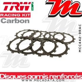 Disques d'embrayage garnis renforcés Racing ~ TRW Lucas MCC 442-9RAC 