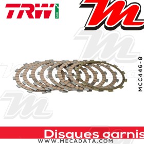 Disques d'embrayage garnis ~ TRW Lucas MCC 446-8 
