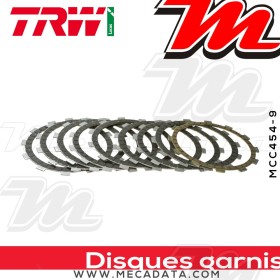Disques d'embrayage garnis ~ TRW Lucas MCC 454-9 