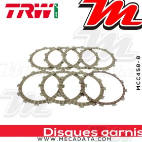 Disques d'embrayage garnis ~ TRW Lucas MCC 458-8 