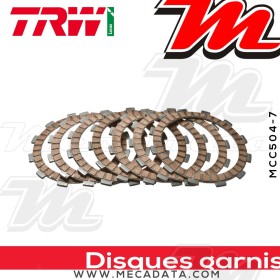 Disques d'embrayage garnis ~ TRW Lucas MCC 504-7 