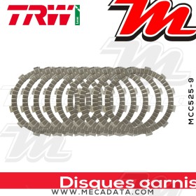 Disques d'embrayage garnis ~ TRW Lucas MCC 525-9 