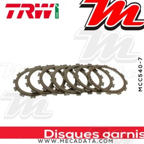 Disques d'embrayage garnis ~ TRW Lucas MCC 540-7 