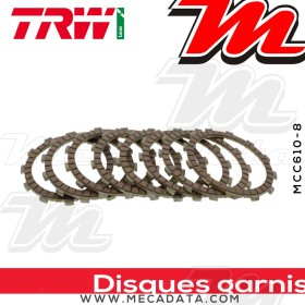 Disques d'embrayage garnis ~ TRW Lucas MCC 610-8 