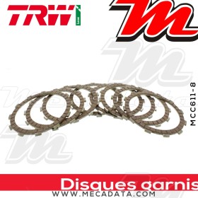 Disques d'embrayage garnis ~ TRW Lucas MCC 611-8 