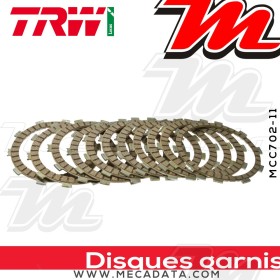 Disques d'embrayage garnis ~ TRW Lucas MCC 702-11 