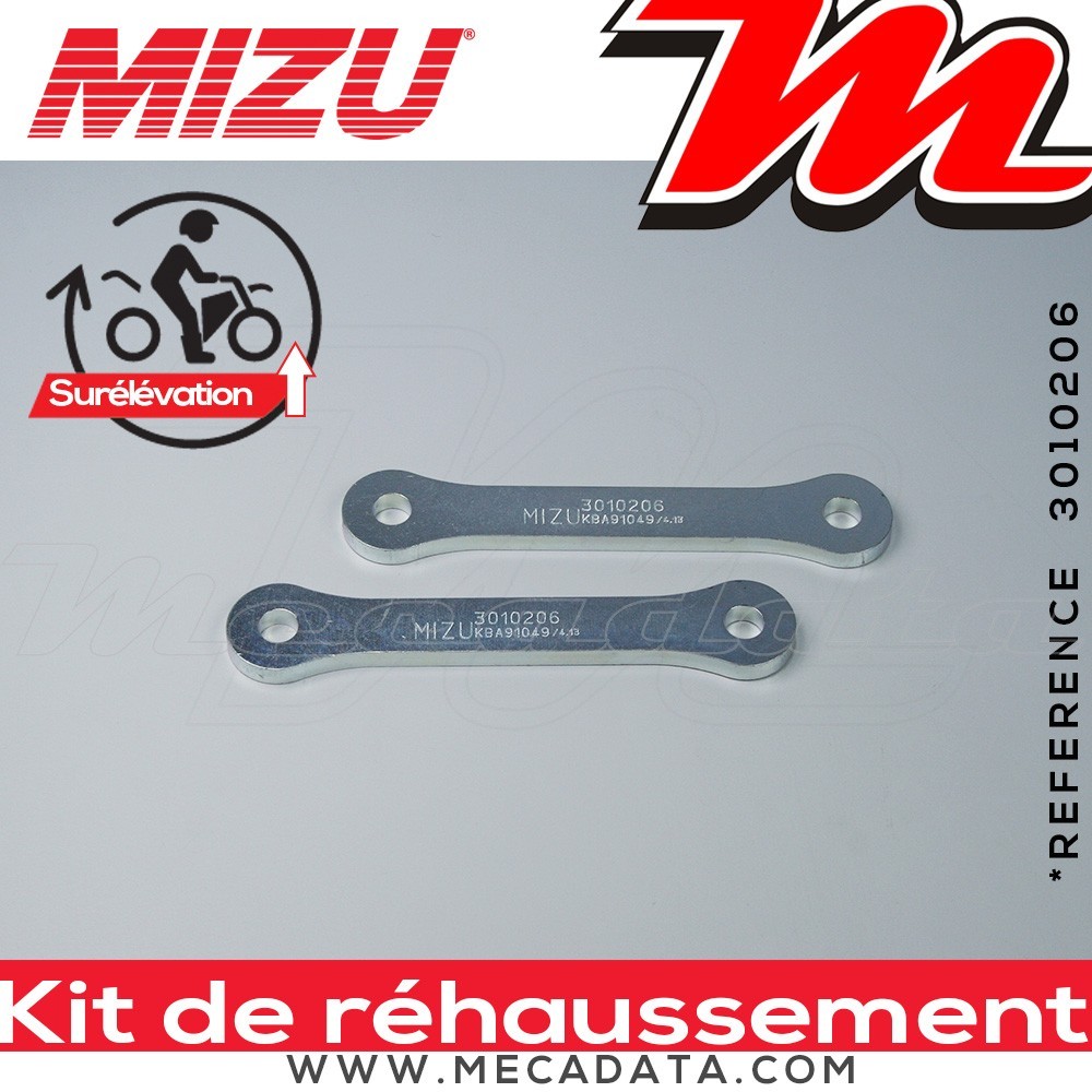 Kit de Rehaussement ~ TRIUMPH Tiger 900 Alpine/Desert ~ (C080) 2026  ~ Mizu + 30 mm