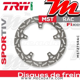 Disque de frein Avant ~ Honda CBR 125 R (JC50) 2011+ ~ TRW Lucas MST 275 RAC 