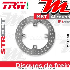 Disque de frein Arrière ~ Honda CBF 1000 ABS (SC58) 2006-2010 ~ TRW Lucas MST 338 