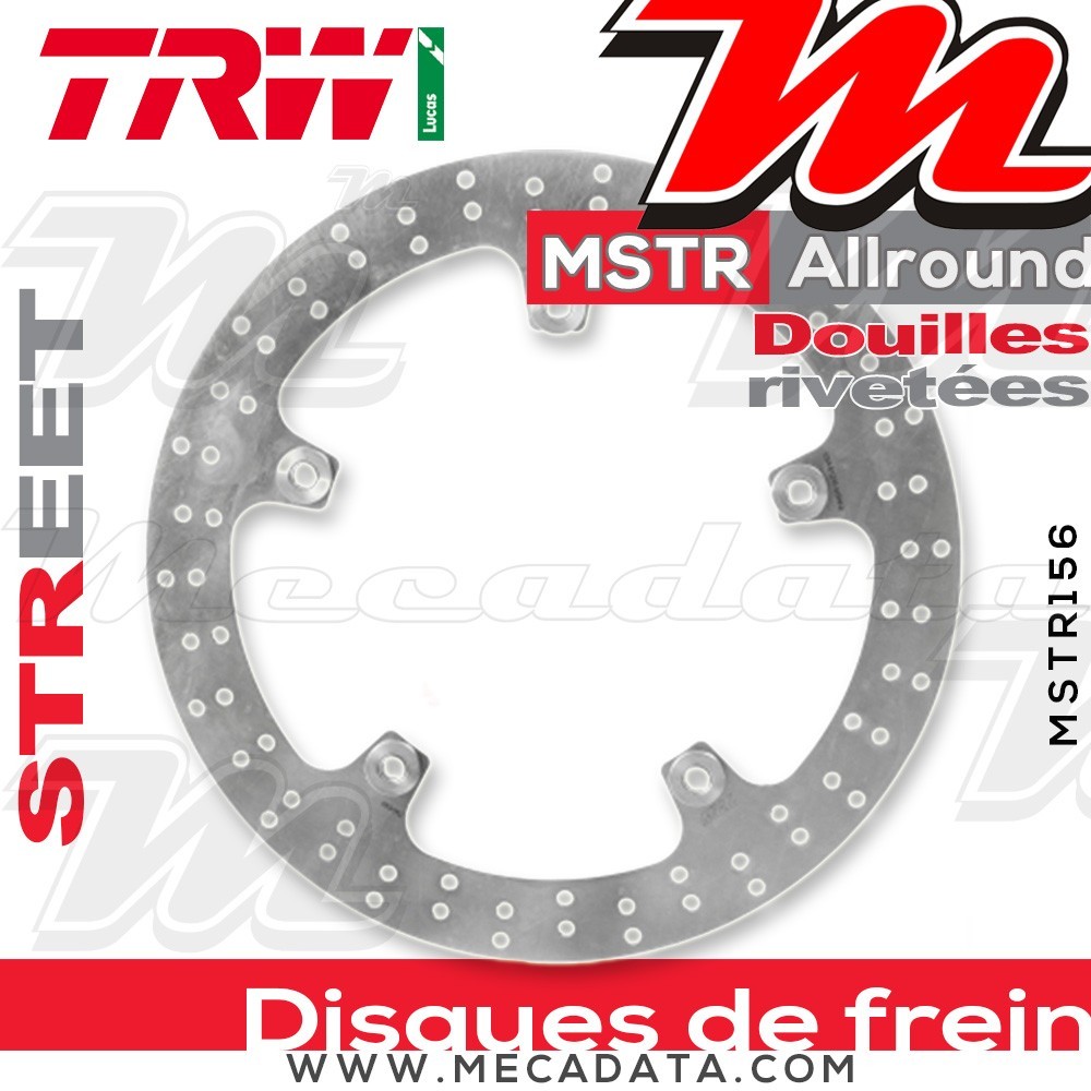 Disque de frein Avant ~ BMW R 1200 RT LC (1T12) 2016+ ~ TRW Lucas MSTR 156 