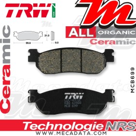 Plaquettes de frein Avant ~ Yamaha XG 250 Tricker DG14 2004-2006 ~ TRW Lucas MCB 699 