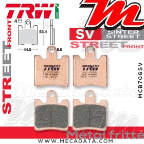 Plaquettes de frein Avant ~ Yamaha FJR 1300 A ABS RP13 2006-2012 ~ TRW Lucas MCB 706 SV 