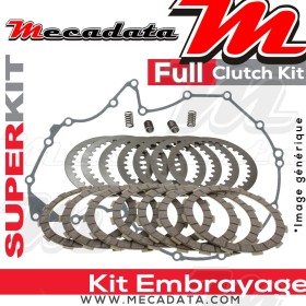 Superkit (Kit complet disques garnis, disques lisses, ressorts d'embrayage et joint carter)