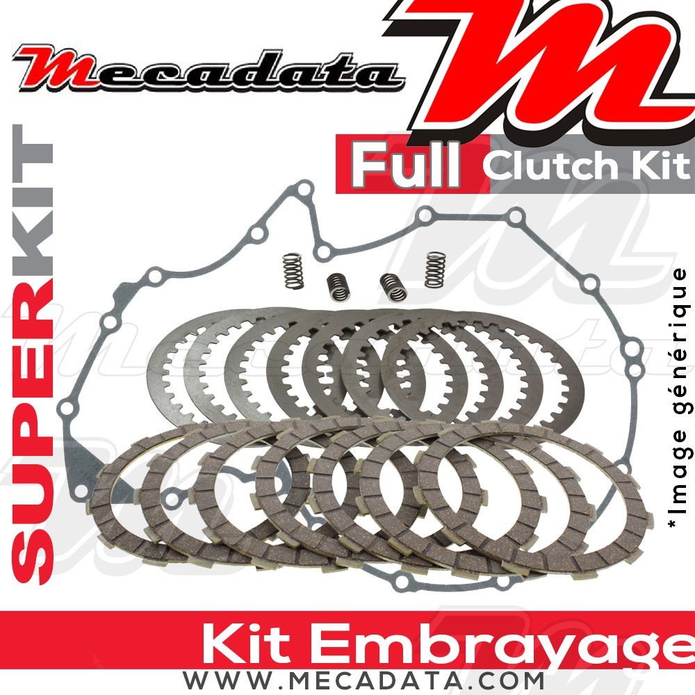 Superkit (Kit complet disques garnis, disques lisses, ressorts d'embrayage et joint carter)