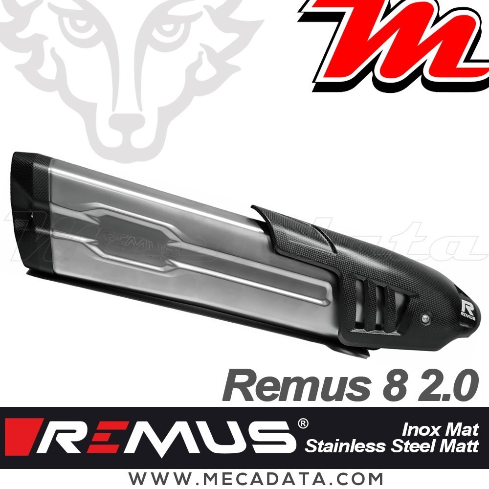 Silencieux Pot échappement ~ KTM 1290 Super Adventure R / S 2021+ ~ REMUS Remus 8 2.0