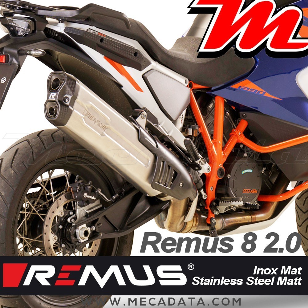 Silencieux Pot échappement ~ KTM 1290 Super Adventure R / S 2021 - 2024 ~ REMUS Remus 8 2.0