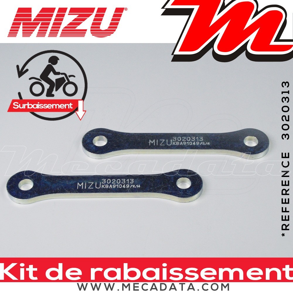 Kit Rabaissement ~ Kawasaki KLE 500/ SE~ (LE500C) 2026 ~ Mizu - 25 mm