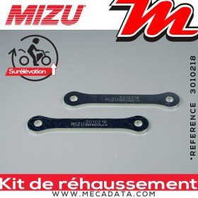 Kit de Rehaussement ~ KAWASAKI Ninja 125/ Z 125 ~ (BX125C) 2026 ~ Mizu + 25 mm