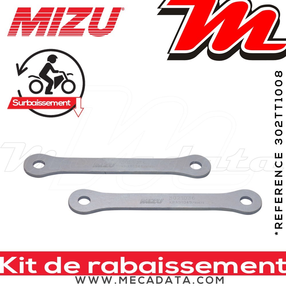Kit Rabaissement ~ Kawasaki KLE 500 / SE ~ (LE500C) 2026 ~ Mizu - 40 mm