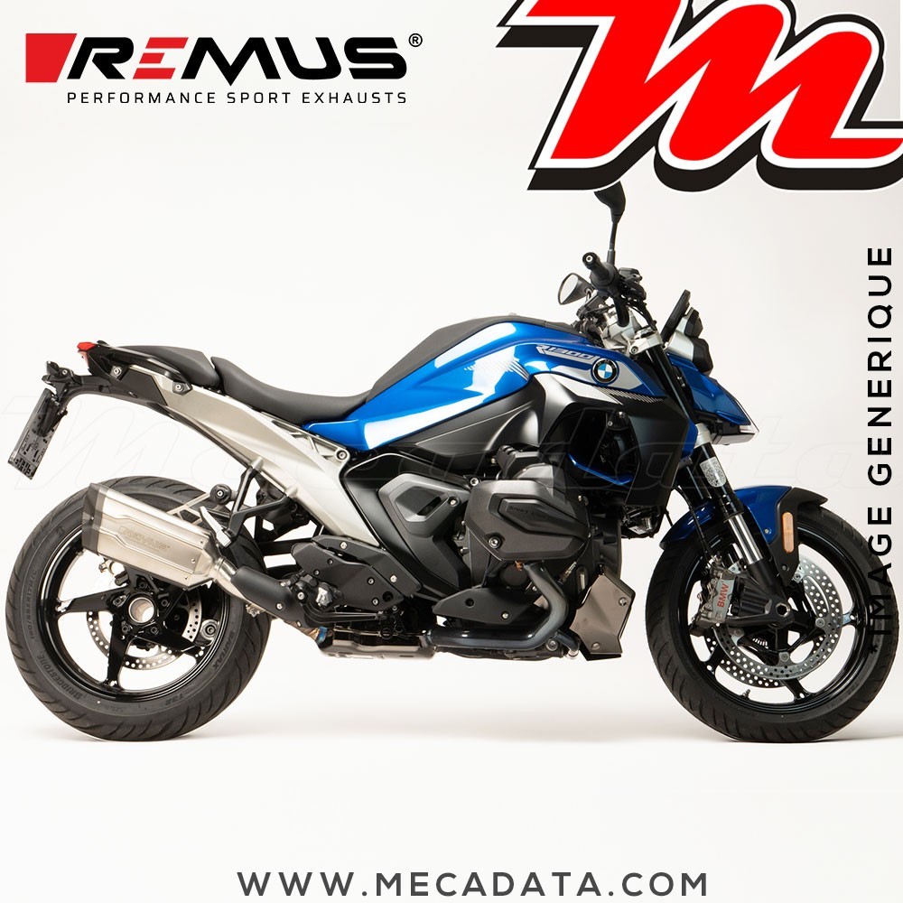 Echappement ~ BMW R 1300 R 2025 - 2026 ~ REMUS 8 2.0 Inox Matt