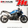 Echappement ~ BMW R 1300 R 2025 - 2026 ~ REMUS 8 2.0 Inox Matt