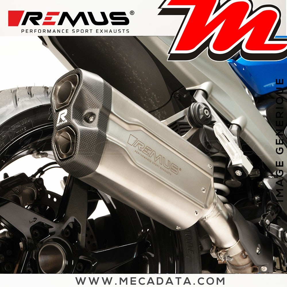 Echappement ~ BMW R 1300 R 2025 - 2026 ~ REMUS 8 2.0 Inox Matt