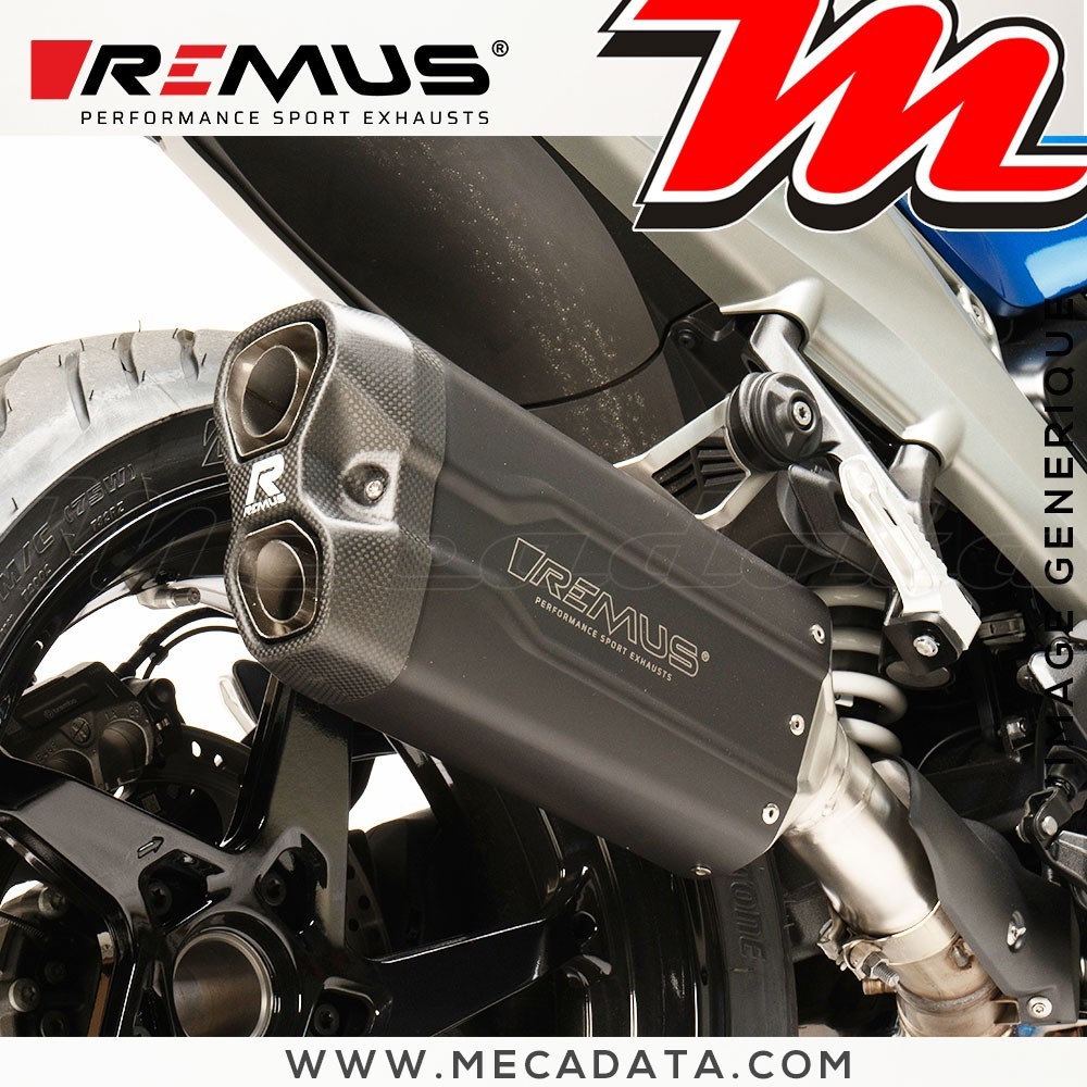 Echappement ~ BMW R 1300 R 2025 - 2026 ~ REMUS 8 2.0 Inox Noir