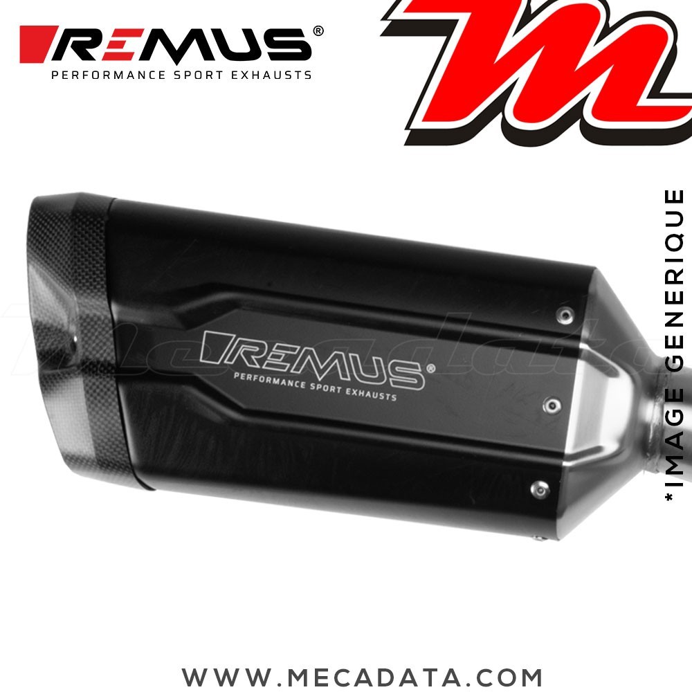 Echappement ~ BMW R 1300 R 2025 - 2026 ~ REMUS 8 2.0 Inox Noir