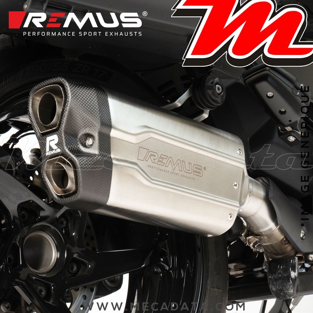 Echappement ~ BMW R 1300 RT 2025 - 2026 ~ REMUS 8 2.0 Inox Matt