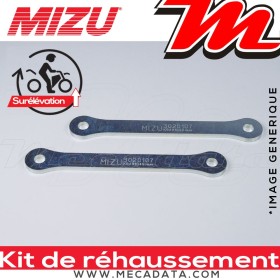Kit de Rehaussement ~ YAMAHA Tenere 700 Version abaissée ~ ( DM20/ DM21 ) 2025 ~ Mizu + 25 mm