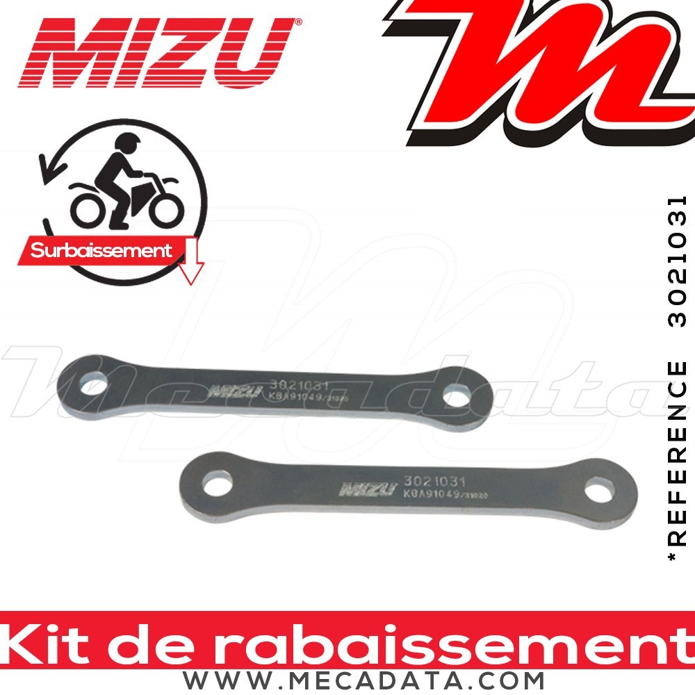 Kit Rabaissement ~ Yamaha Ténéré 700 Rally ~ ( DM20/ DM21 ) 2025 ~ Mizu - 35 mm