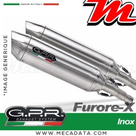 Silencieux Pot d'échappement ~ KTM SMC 660 2005/2006 ~ GPR Furore-X Inox BI 