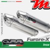 Silencieux Pot d'échappement ~ DUCATI MONSTER 695 2006/2008 ~ GPR Furore-X Inox BI 