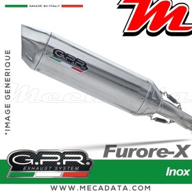 Silencieux Pot d'échappement ~ HONDA AFRICA TWIN 650 RD03 1988/1989 ~ GPR Furore-X Inox 
