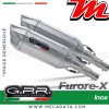 Silencieux Pot d'échappement ~ DUCATI MULTISTRADA 1100 2007/2009 ~ GPR Furore-X Inox BI 