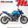 Silencieux REMUS Black Hawk Race Honda CB750 Hornet