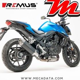 Silencieux REMUS Black Hawk Race Honda CB750 Hornet