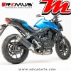Silencieux REMUS Black Hawk Race Honda CB750 Hornet