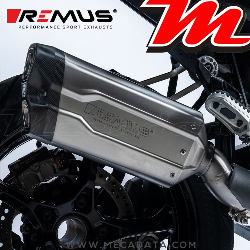 Silencieux d'échappement - BMW R 1300 GS 2024 - 2025 - 2026 REMUS 8