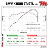 Paire de Silencieux Pot d'échappement REMUS Black Hawk BMW K 1600 GT 2011-20121