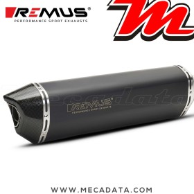 Paire de Silencieux Pot d'échappement REMUS Black Hawk BMW K 1600 GT 2021 - 2027
