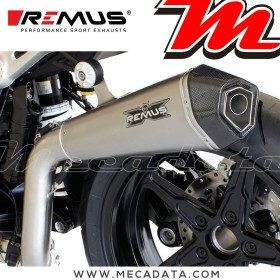 Silencieux REMUS Hypercone passage haut BMW R nineT / Pure / Racer / Scrambler / Urban G/S Euro 4