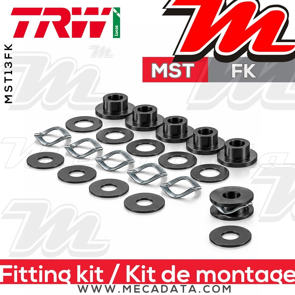 Disque de frein Avant TRW Lucas MST 238 ALL