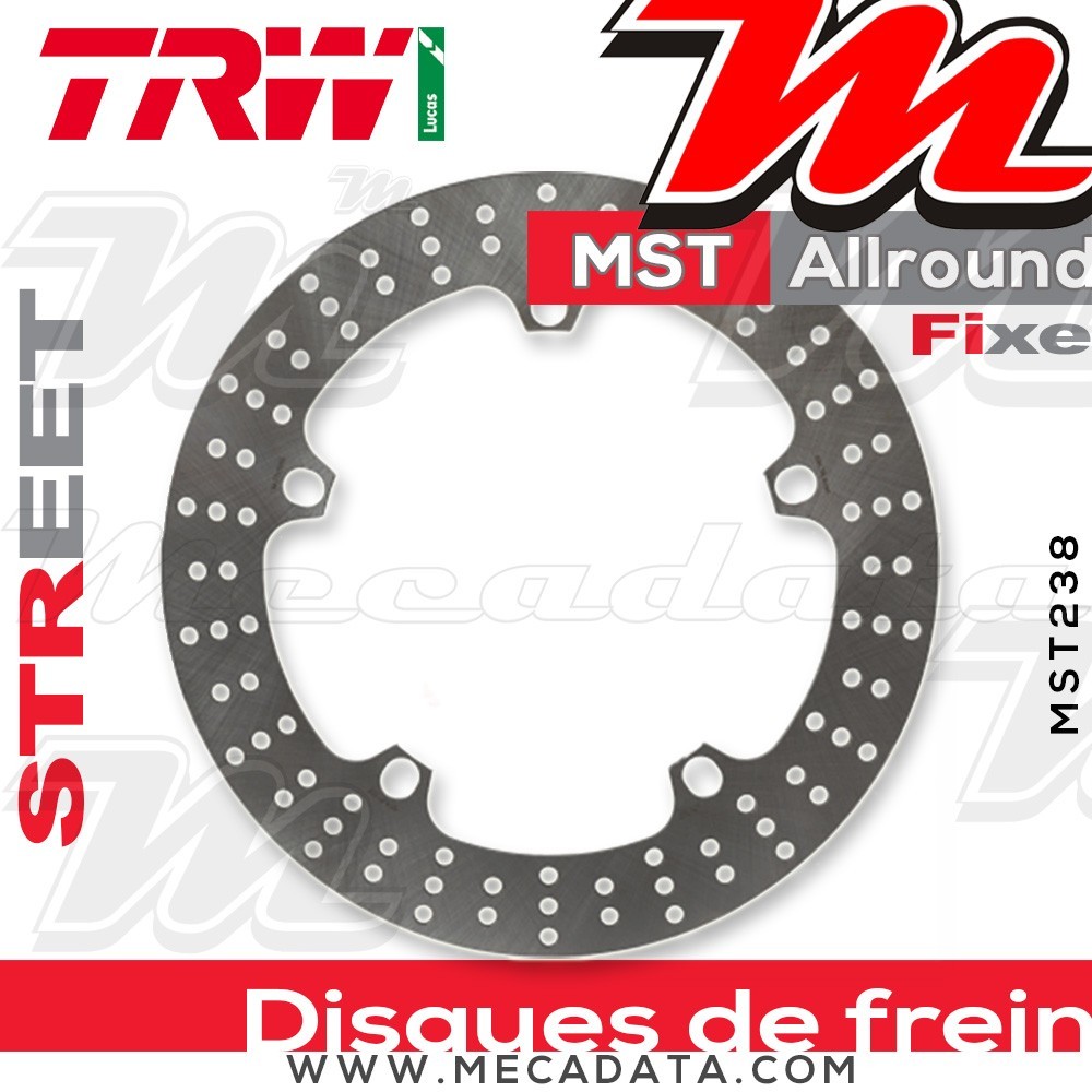 Disque de frein ~ TRW Lucas MST 238 ALL 