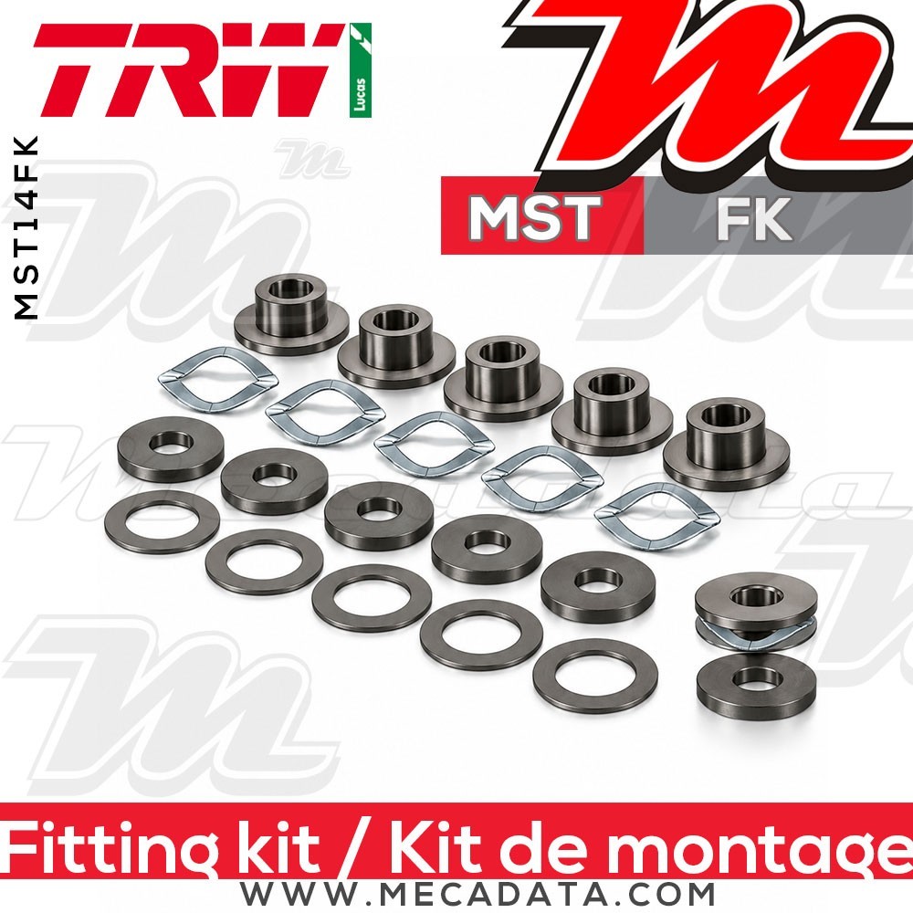 Disque de frein Avant TRW Lucas MST 238 ALL