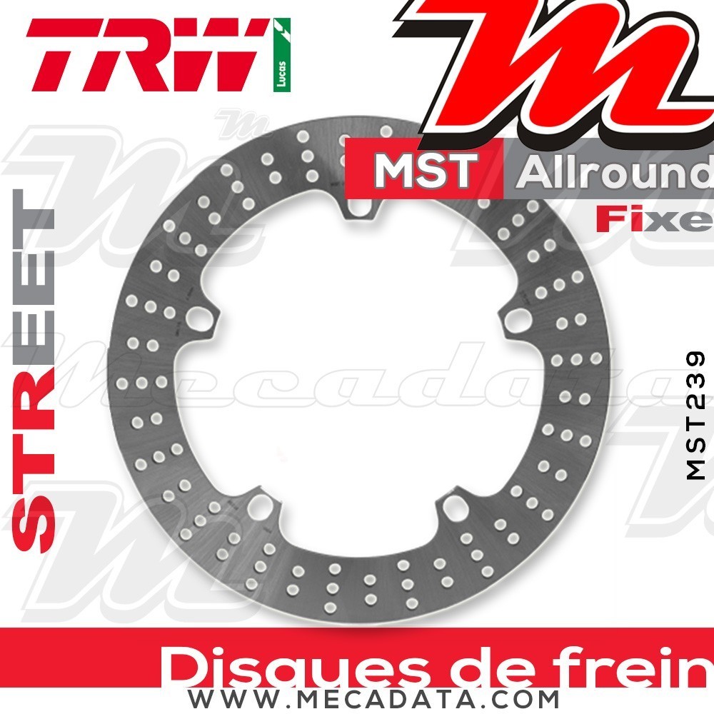 Disque de frein Avant ~ TRW Lucas MST 239 ALL 