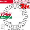 Disque de frein Avant ~ TRW Lucas MST 356 ALL 