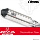 Silencieux Pot échappement REMUS Okami sans volet de regulation Kawasaki Z 800 e 2013+