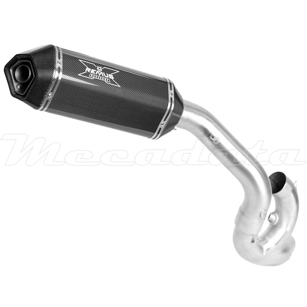 Silencieux Pot échappement REMUS Hexacone version Race sans Catalyseur Ducati Streetfighter 848 2011+, Streetfighter S 2009+