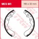 Mâchoires de frein Avant TRW Lucas MCS 841 pour Suzuki LT-F 250 F 99-02